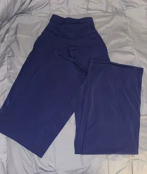 Navy blue Aerie trouser pants thumbnail 1