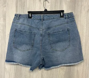 Eloquii NWOT Denim Shorts thumbnail 2