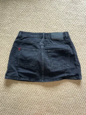Urban Outfitters Jean Skirt BDG Black Denim Mini thumbnail 2