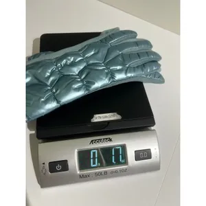 Avenue 9 Puffy Texting Gloves Blue Quilted‎ Winter Warm Insulated Womens thumbnail 7