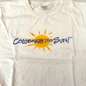 Hanes M Womens Banana Boat Branded Tshirt White Short Sleeves 100% Cotton thumbnail 2