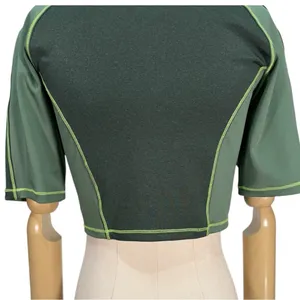 Good American The Dual Life Zip Up Crop Top Size 4 US Large thumbnail 8