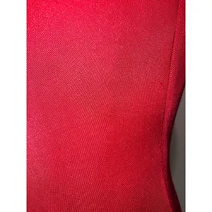 Kurt Thomas Red Cowl Neck Slinky Halter Gown Size 2 Beaded Open Back Maxi Dress thumbnail 13