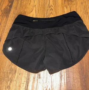 Lululemon Black Speed Up Shorts 2.5" Lined thumbnail 2