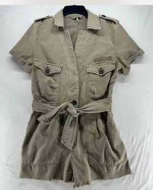 Free People Off The Beaten Path Romper Safari thumbnail 2
