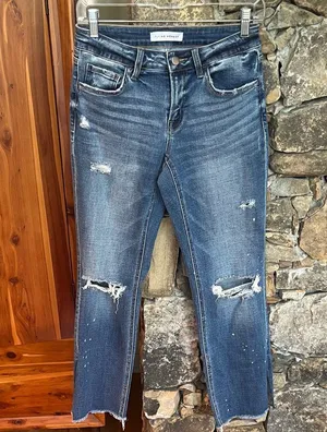 Flying Monkey Distressed Jeans Ankle New thumbnail 1