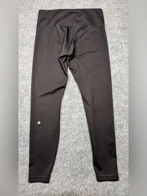 lululemon athletica Black Ribbed High-Rise Leggings thumbnail 2