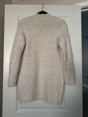 Altar'd State Cardigan Long Cream Small thumbnail 2