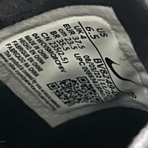 NIKE AIR FORCE 1 LOVER XX Black Leather‎ Padded Slides Mules US 6.5 $130 NWOB thumbnail 7