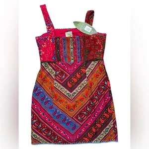 FARM Rio Colorful Bandana Midi Dress thumbnail 8
