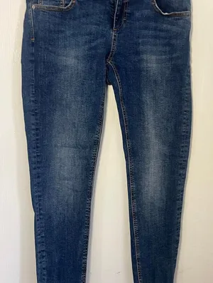 Zara basic  Women's Blue and Navy Jeans size 8 us thumbnail 1