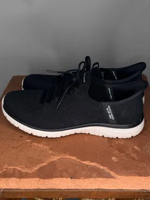 Skechers Black Slip-Ins Athletic Shoes thumbnail 5