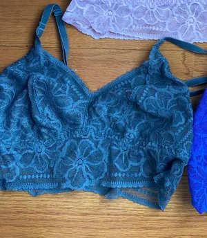 WORN ONCE Pink Bralette thumbnail 1