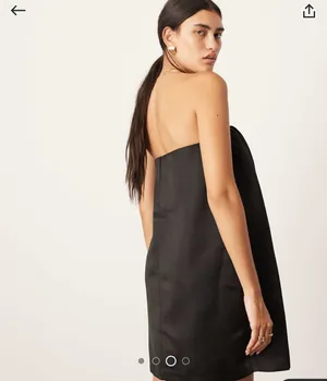 ASOS Black Mini Dress thumbnail 4
