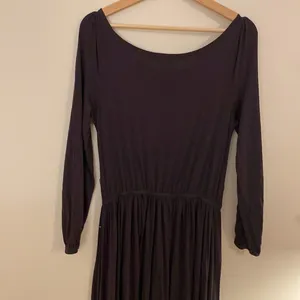 Joyfolie Dress Black High-Low Long Sleeve Maxi Size Small thumbnail 6