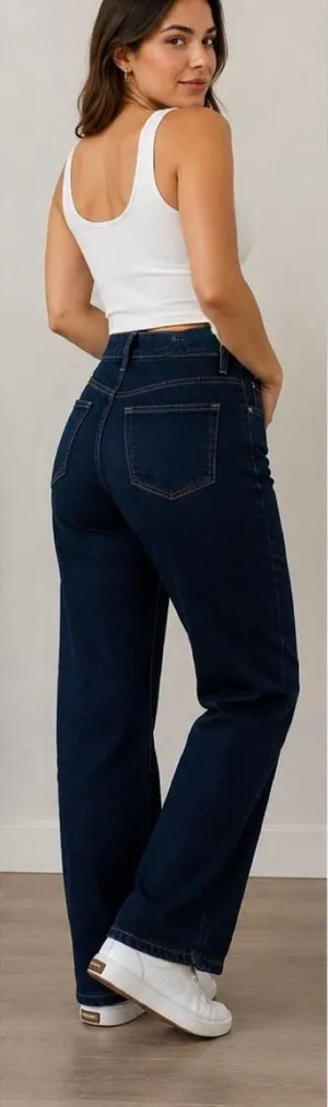 Old-navy Women's Navy and Blue Jeans thumbnail 1