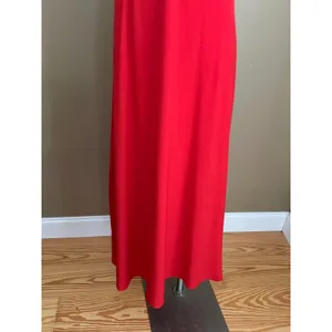 Jill Jill Stuart Red Dress Popover Halter Gown‎ 2 Minimalist Elegant Gala thumbnail 5
