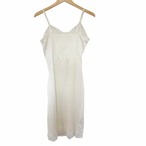 Vintage White Ivory Slip Dress Sz XS/S thumbnail 4