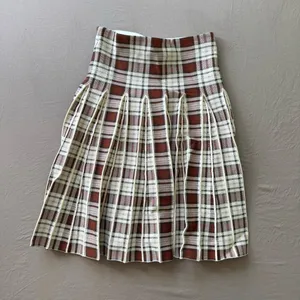 Apparalel Delta Plaid Knit Pleated Skirt thumbnail 3