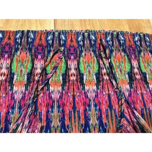 Tommy Bahama Womens Small Pink Blue Ikat‎ Print Rayon Cami Mini Dress thumbnail 2