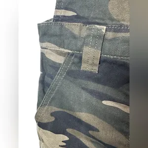Topshop Camo‎ Overall Mini Dress Pinafore Skirt US 4 thumbnail 5
