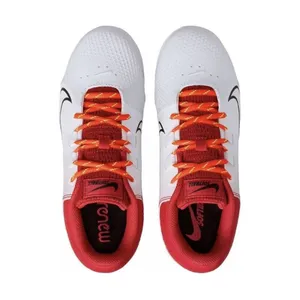 Nike Hyperdiamond 4 Pro Fastpitch Cleats Women 7.5 Metal Red White thumbnail 5