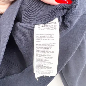 PANGAIA Womens 365 Midweight Organic Cotton Navy Blue Oversized Sweatshirt M thumbnail 5