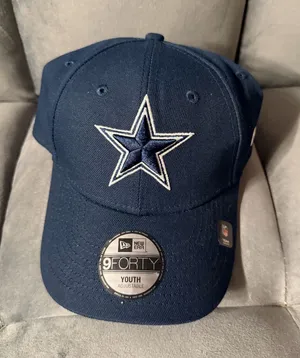 New Era Dallas Cowboys NFL The Navy Blue Logo 9Forty Adjustable Cap (MSRP $35) thumbnail 1