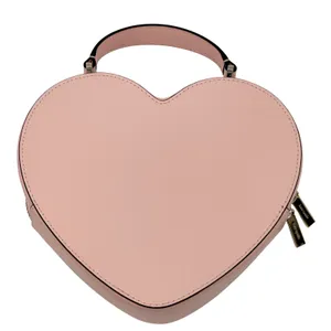 Kate Spade Love Shack Heart Bag Women Small Chalk Pink Leather Top Handle Purse thumbnail 5