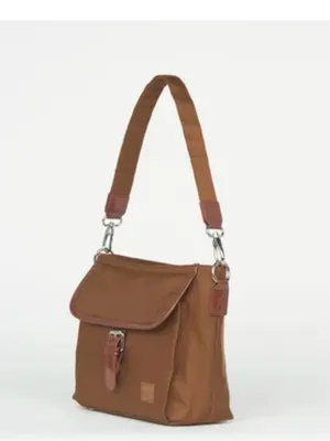 Ihkwip Women's Tan Shoulder Bag with Buckle Detail. Brand New Has Tags thumbnail 2