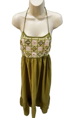 Zara Mix Beaded Crochet Dress thumbnail 9