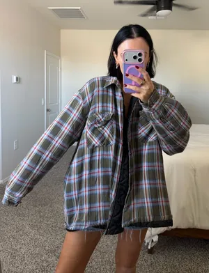 Vintage plaid jacket Multiple Size XL thumbnail 1