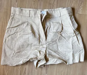 Mango Beige Women's Shorts thumbnail 1