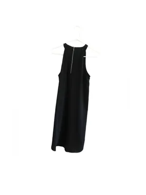 Women's Cynthia rowley Black Sleeveless Mini Dress Size M thumbnail 2