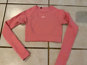 Bo+Tee Crop Top Long Sleeve thumbnail 1