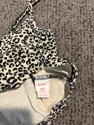 Romwe Cheetah Print Top thumbnail 2