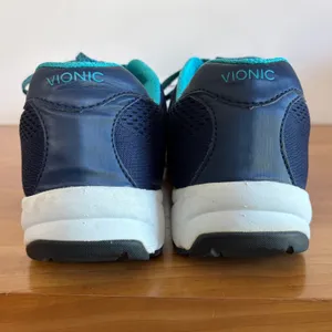 Vionic Emerald Navy Teal Mesh Walking‎ Shoes Sneakers 335EMERALD Womens 10 thumbnail 6
