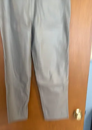 Madewell The Perfect Vintage Straight Pant Faux Leather 30 thumbnail 2