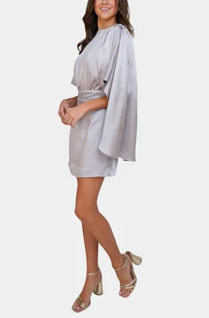 Elliatt Soren Cape Dress thumbnail 2