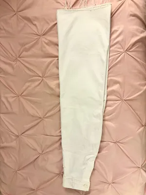 ZARA White High Waisted Jeans thumbnail 3