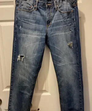 GAP Women's Boyfriend Jeans - Blue thumbnail 1