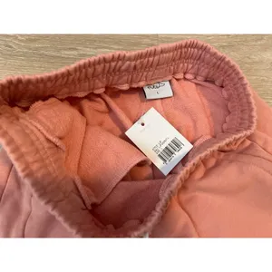 Eubi NWT Pink Signature Lounge Jogger Pants Donut Graphic M thumbnail 9