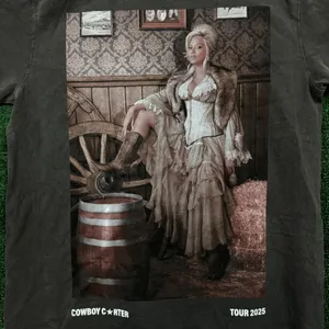 Beyonce Cowboy Carter Rodeo Chitlin Circuit Tour Chicago T-Shirt Size Medium thumbnail 2
