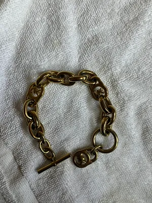 Michael Kors Brass Chain Bracelet thumbnail 3