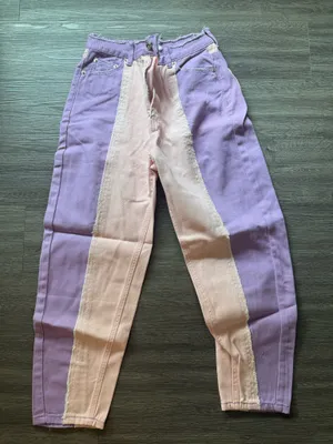 Adika pink and purple jeans  thumbnail 1