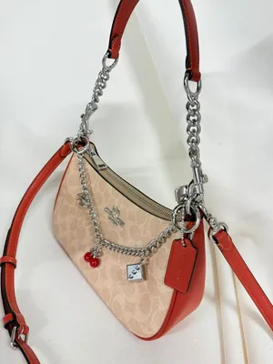 coach Teri Shoulder Bag In Signature Canvas cv933 thumbnail 3