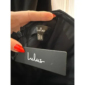NWT Lulus Laney Black Strapless Corset Maxi Dress Bridesmaid Gala Banquet Sz XS thumbnail 7