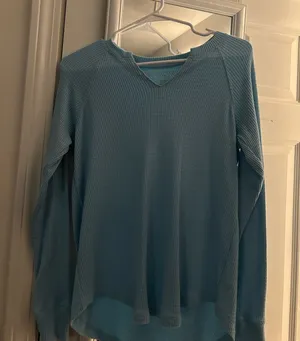 American Eagle waffle knit long sleeve thumbnail 1