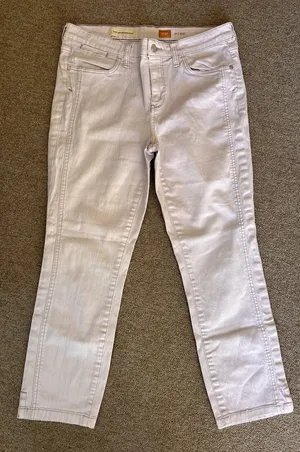 Pilcro Anthropologie Stet Jeans Women’s 30 Lavender Straight Leg Cropped thumbnail 6