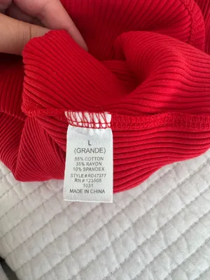 Windsor red ribbed body con dress thumbnail 5